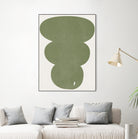 Greenery Simple Retro Shapes by THE MIUUS STUDIO on GIANT ART - abstract abstract