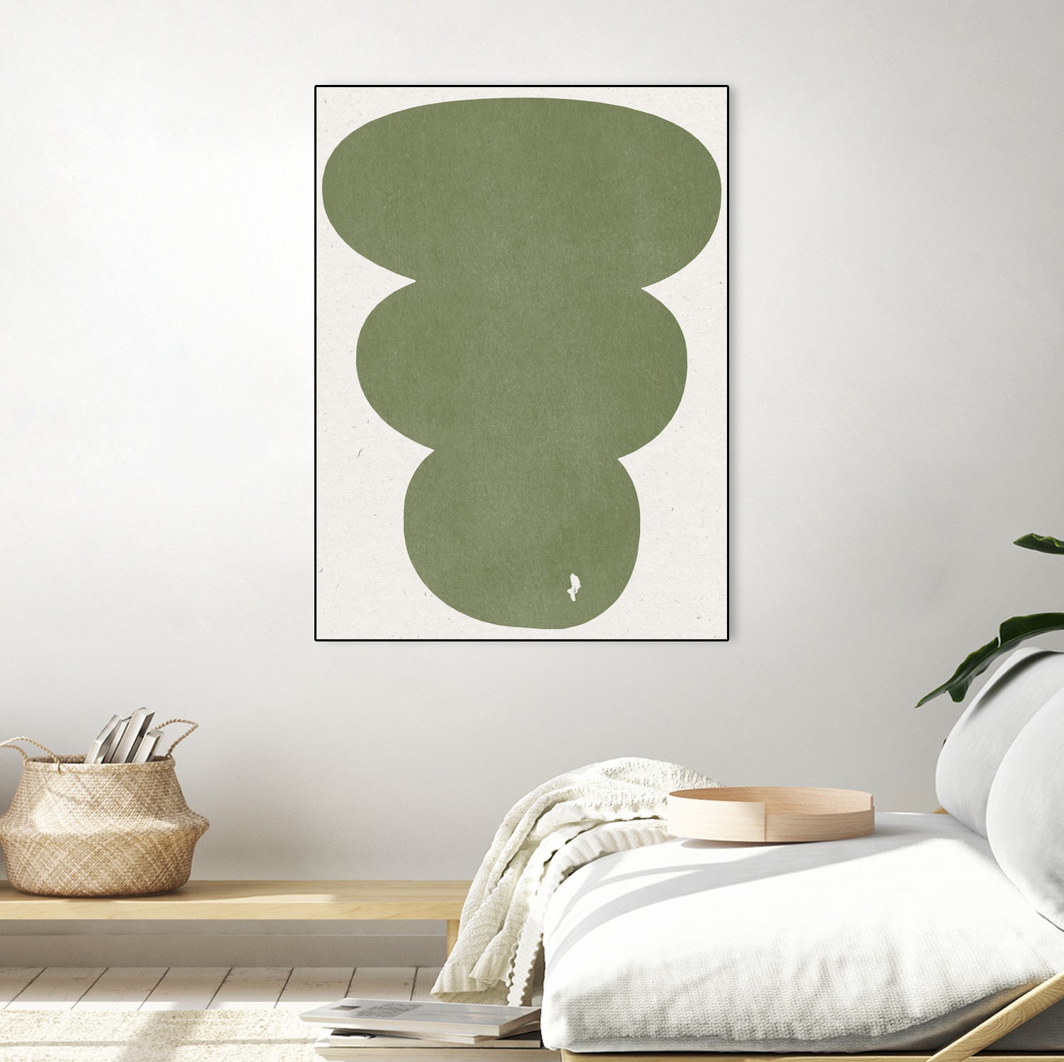 Greenery Simple Retro Shapes by THE MIUUS STUDIO on GIANT ART - abstract abstract