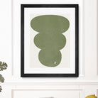 Greenery Simple Retro Shapes by THE MIUUS STUDIO on GIANT ART - abstract abstract