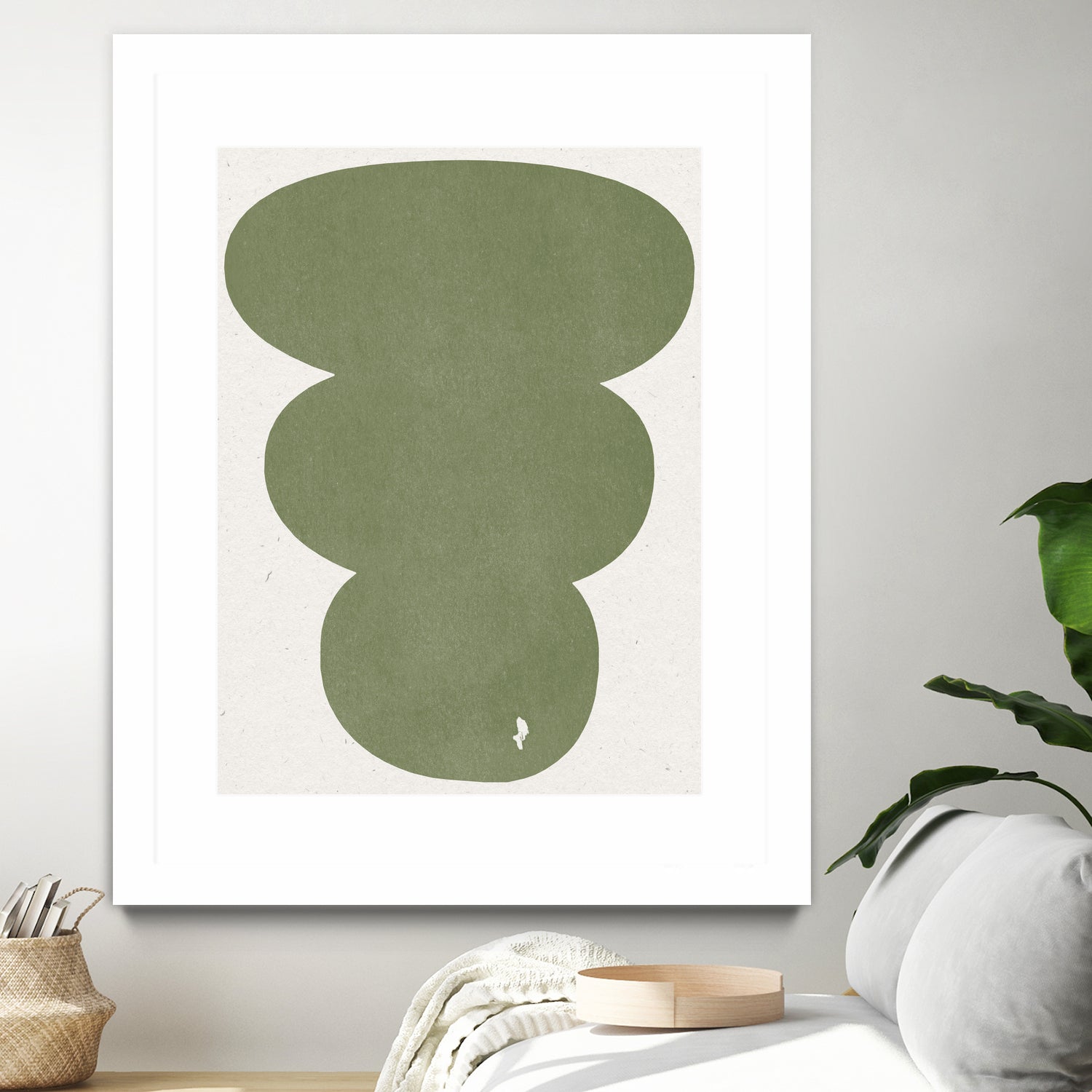 Greenery Simple Retro Shapes by THE MIUUS STUDIO on GIANT ART - abstract abstract