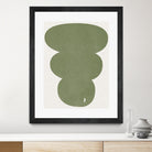 Greenery Simple Retro Shapes by THE MIUUS STUDIO on GIANT ART - abstract abstract