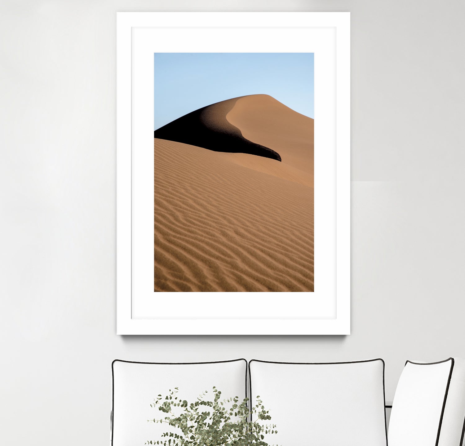 Sand dune In the desert by Photolovers on GIANT ART - photography desert