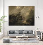 Moody Woods by Dan Hobday on GIANT ART - green hobday