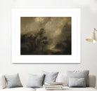 Moody Woods by Dan Hobday on GIANT ART - green hobday