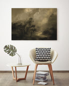 Moody Woods by Dan Hobday on GIANT ART - green hobday