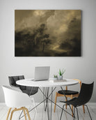 Moody Woods by Dan Hobday on GIANT ART - green hobday