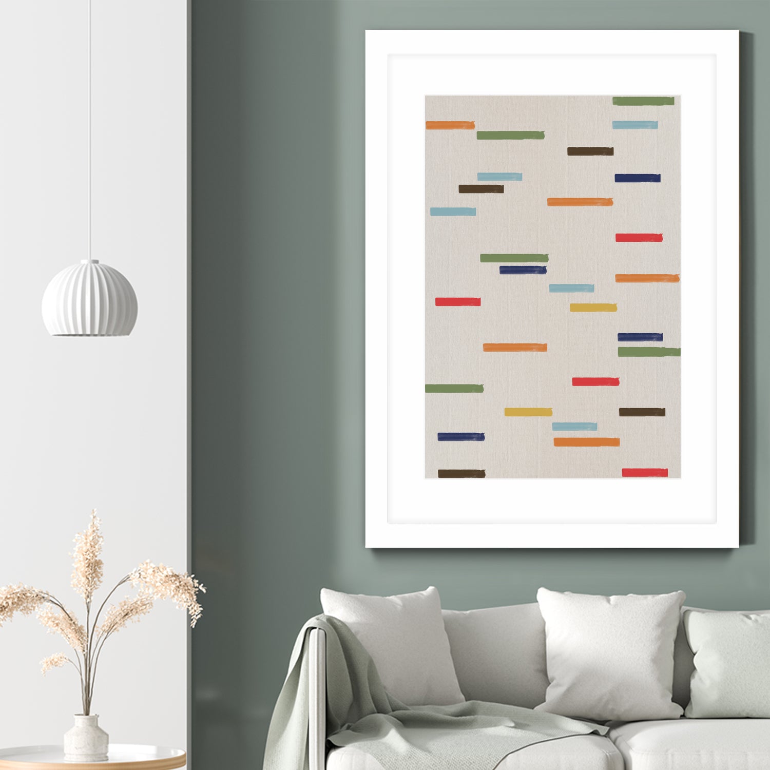 Simple Paper Modernist Art No2 by The Miuus Studio on GIANT ART - pink illustration