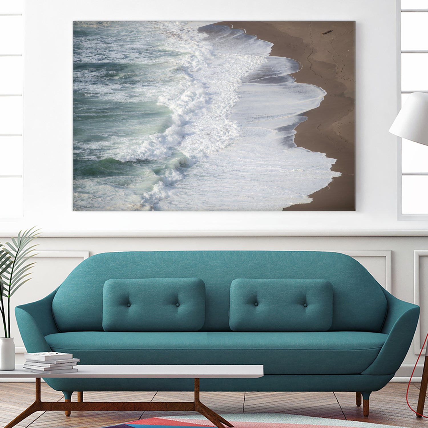 Swelling Sea by Crystal Lynn Collins on GIANT ART - landscape tide