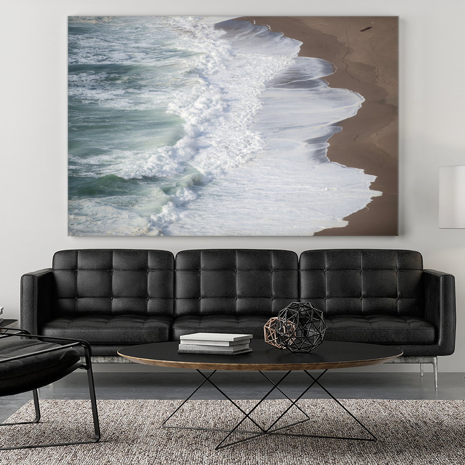 Swelling Sea by Crystal Lynn Collins on GIANT ART - landscape tide