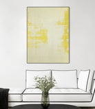 SUNNY SIDE UP by Gustaf Tidholm on GIANT ART - abstract yellow