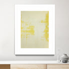 SUNNY SIDE UP by Gustaf Tidholm on GIANT ART - abstract yellow