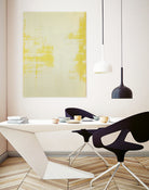 SUNNY SIDE UP by Gustaf Tidholm on GIANT ART - abstract yellow