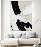 Paint abstract black and white by Little on GIANT ART - dean