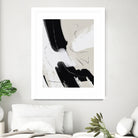 Paint abstract black and white by Little on GIANT ART - dean