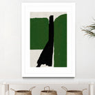 Green Black Oil Abstract by THE MIUUS STUDIO on GIANT ART - abstract painting