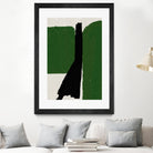 Green Black Oil Abstract by THE MIUUS STUDIO on GIANT ART - abstract painting