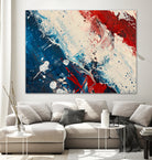 Red White and Blue by Andreas Magnusson on GIANT ART - abstract art