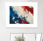 Red White and Blue by Andreas Magnusson on GIANT ART - abstract art