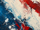Red White and Blue by Andreas Magnusson on GIANT ART - abstract art