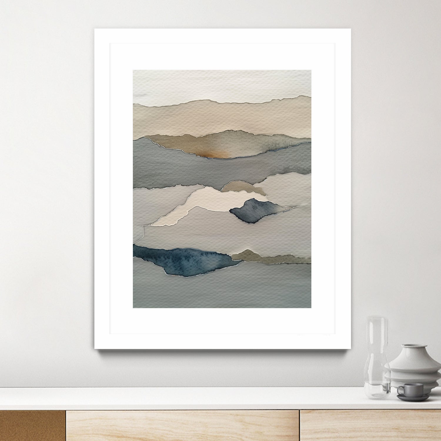 Landscape 002 by May Hilma on GIANT ART - abstract mountains