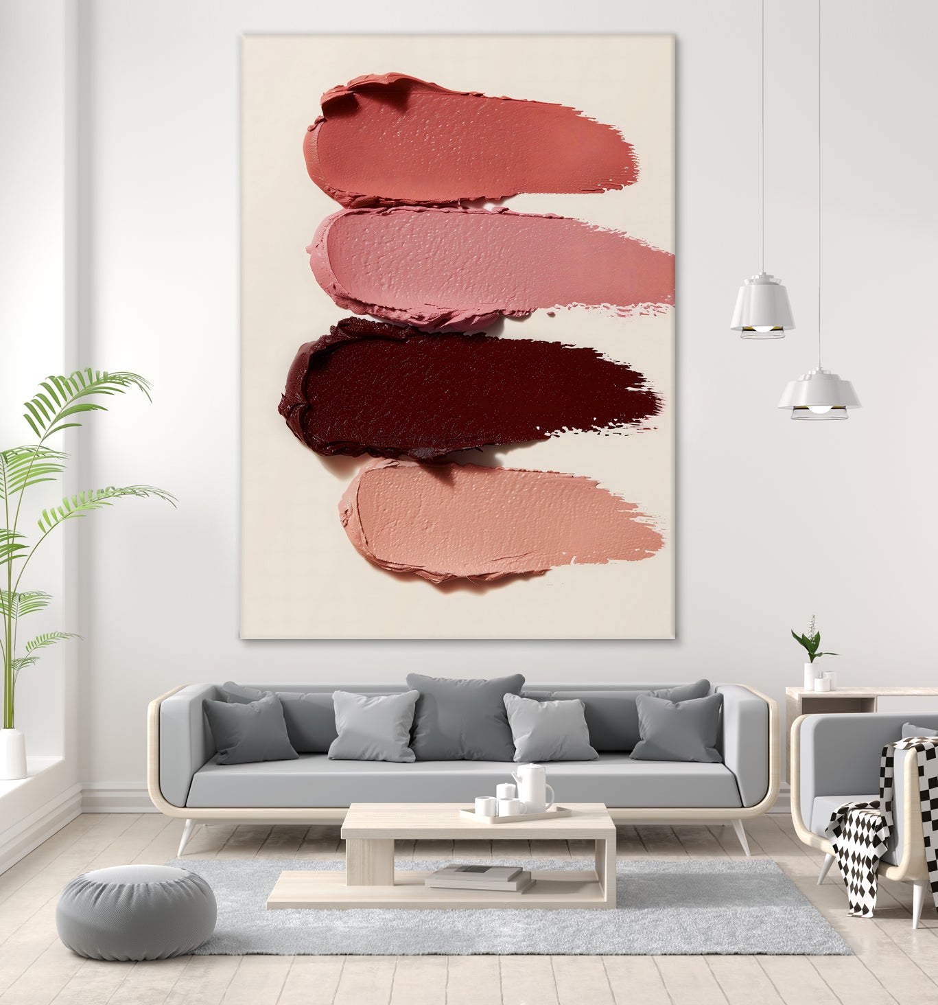 Lipstick by Andreas on GIANT ART - pink illustration makeup