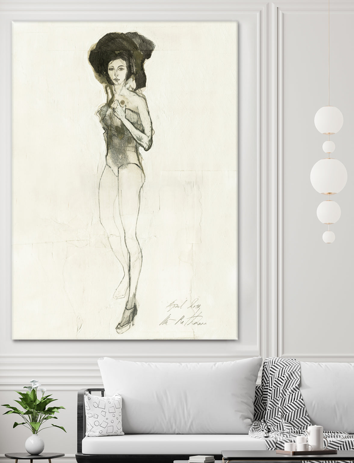 Minimalist Style by Ute Rathmann on GIANT ART - figurative fashion illustration