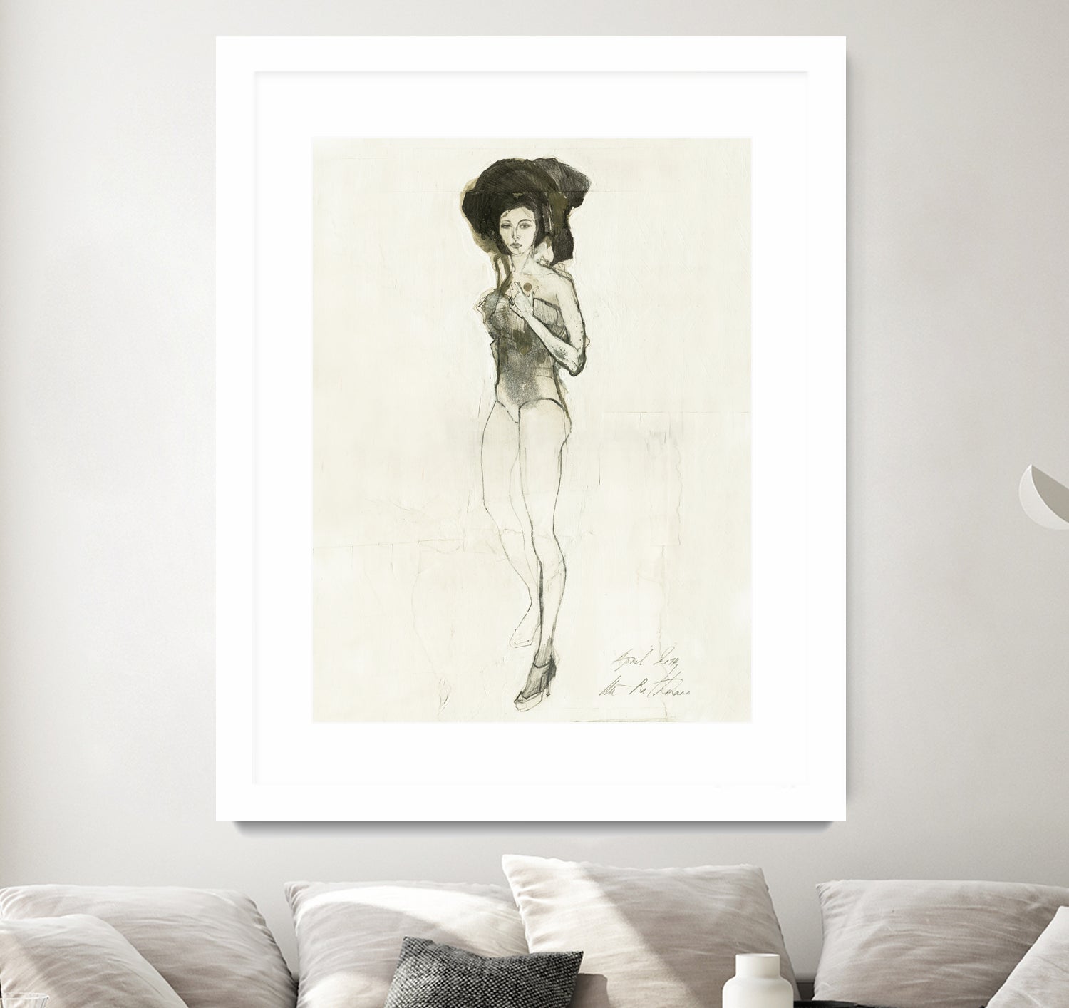 Minimalist Style by Ute Rathmann on GIANT ART - figurative fashion illustration