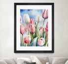 Tulpenfeld by Ohkimiko on GIANT ART - illustration tulpen