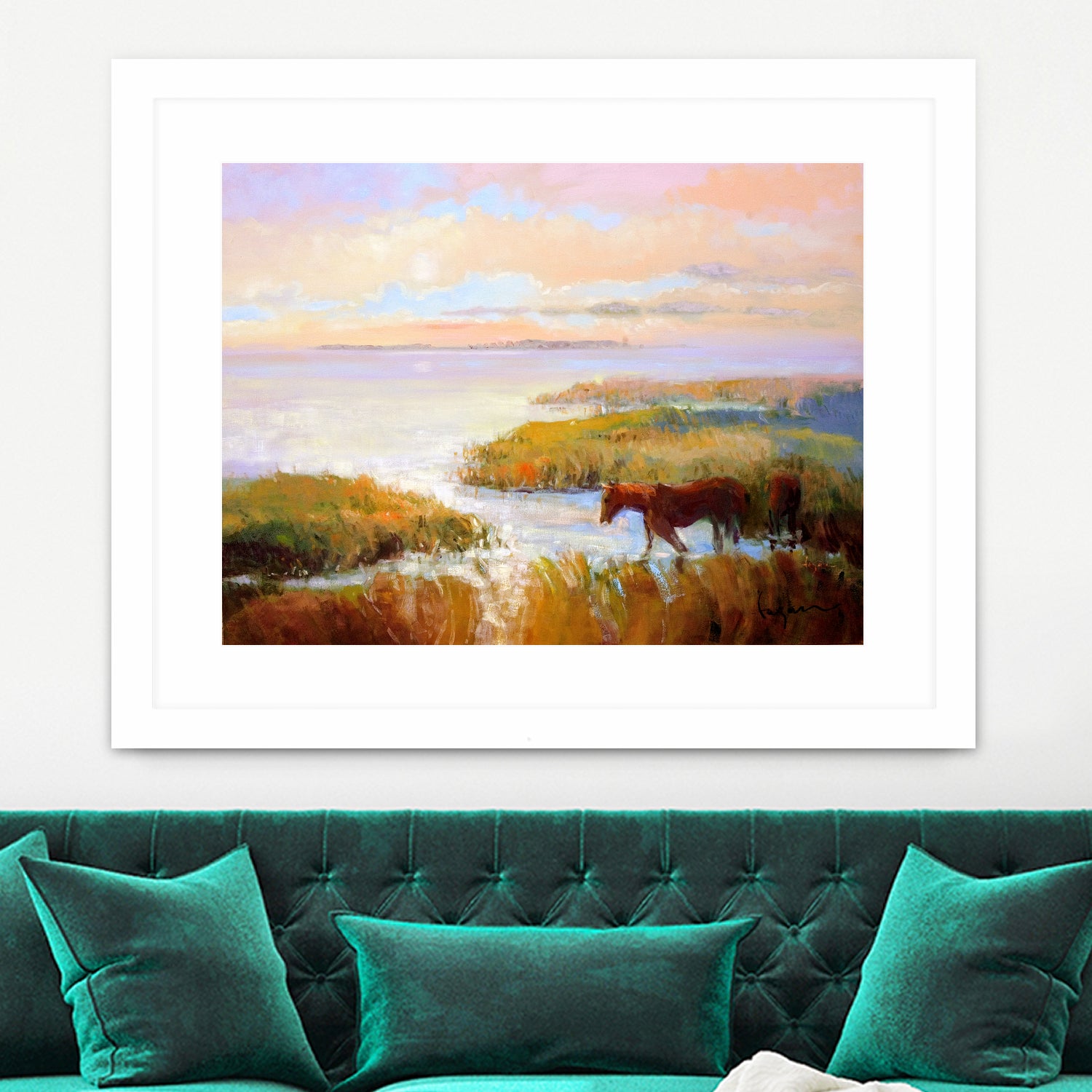 Serene Marshscape by Dorothy Fagan  on GIANT ART - animal