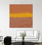 MODERN CALM by THE on GIANT ART - orange miuus studio rothko