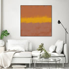 MODERN CALM by THE on GIANT ART - orange miuus studio rothko