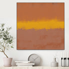 MODERN CALM by THE on GIANT ART - orange miuus studio rothko