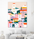 Town by Bea Muller on GIANT ART - illustration house