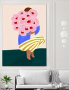 Bouquet of Flowers by Bea Muller on GIANT ART - flowers and plants drawing