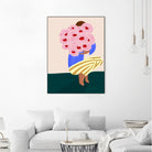 Bouquet of Flowers by Bea Muller on GIANT ART - flowers and plants drawing