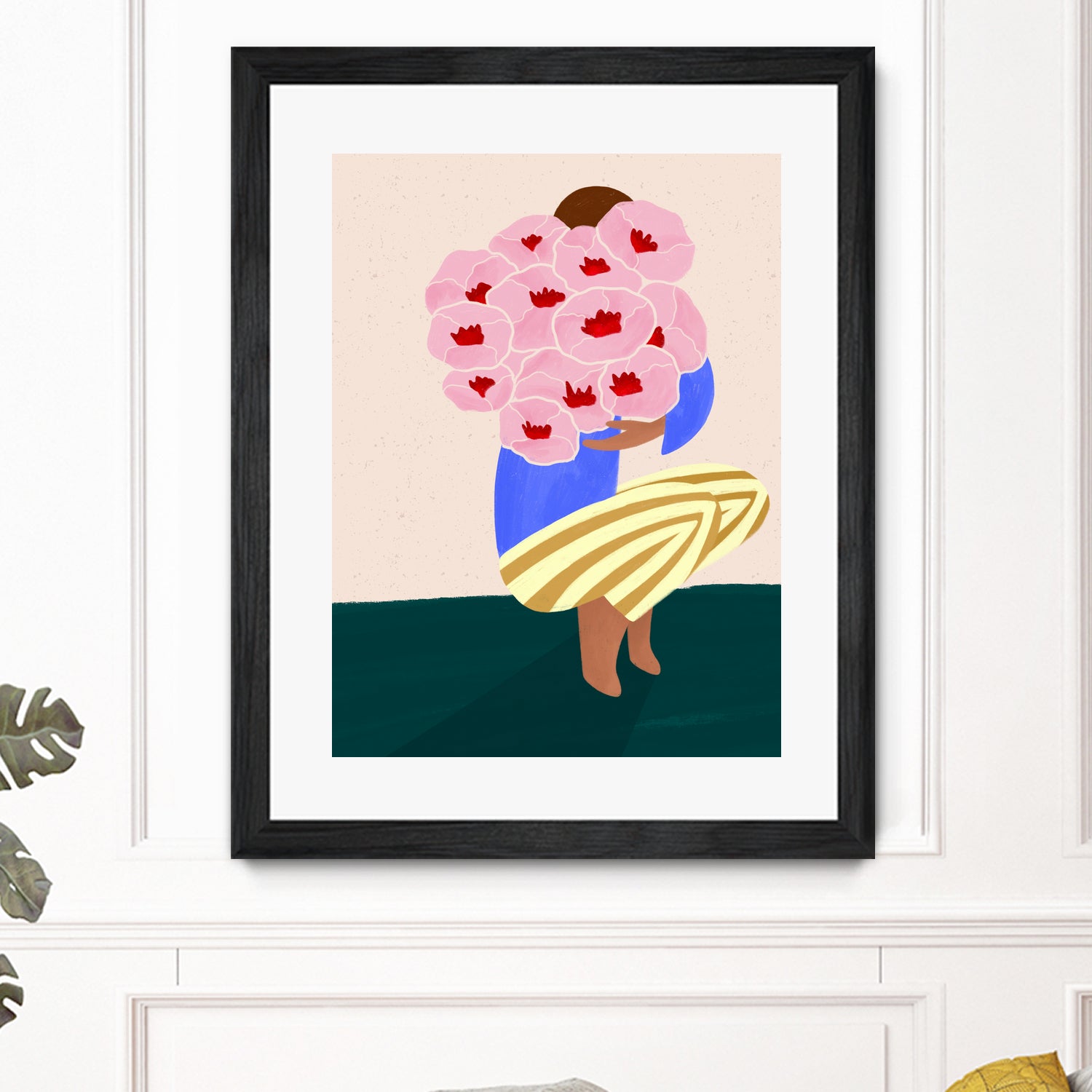 Bouquet of Flowers by Bea Muller on GIANT ART - flowers and plants drawing