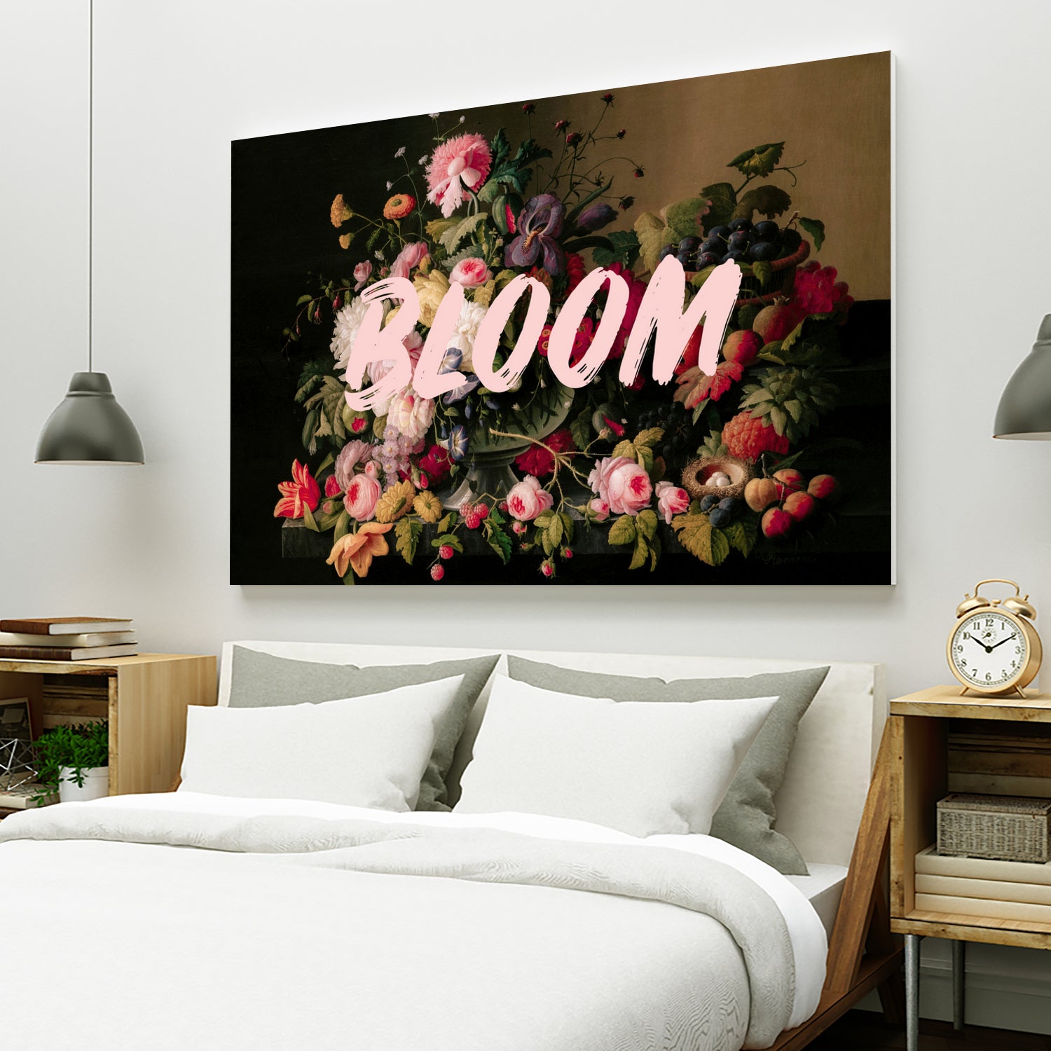 Bloom Ratio2x3 by Grace on GIANT ART - pink botanical