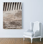 Shadow of lines at vintage wall by Photolovers on GIANT ART - abstract ground