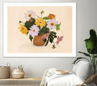 Pandcsummerflowers Copy by Jenny on GIANT ART - liz rome