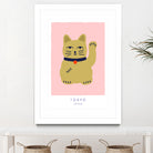 Maneki Neko a¬Ä¬ì Lucky Cat by Maren Gross on GIANT ART - animals cat