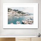 Amalfi coast with boats #2 by Photolovers on GIANT ART - landscape harmony