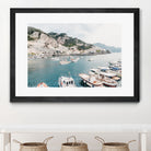 Amalfi coast with boats #2 by Photolovers on GIANT ART - landscape harmony