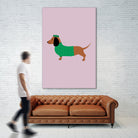 Dachshund by Maren Gross on GIANT ART - animals dog