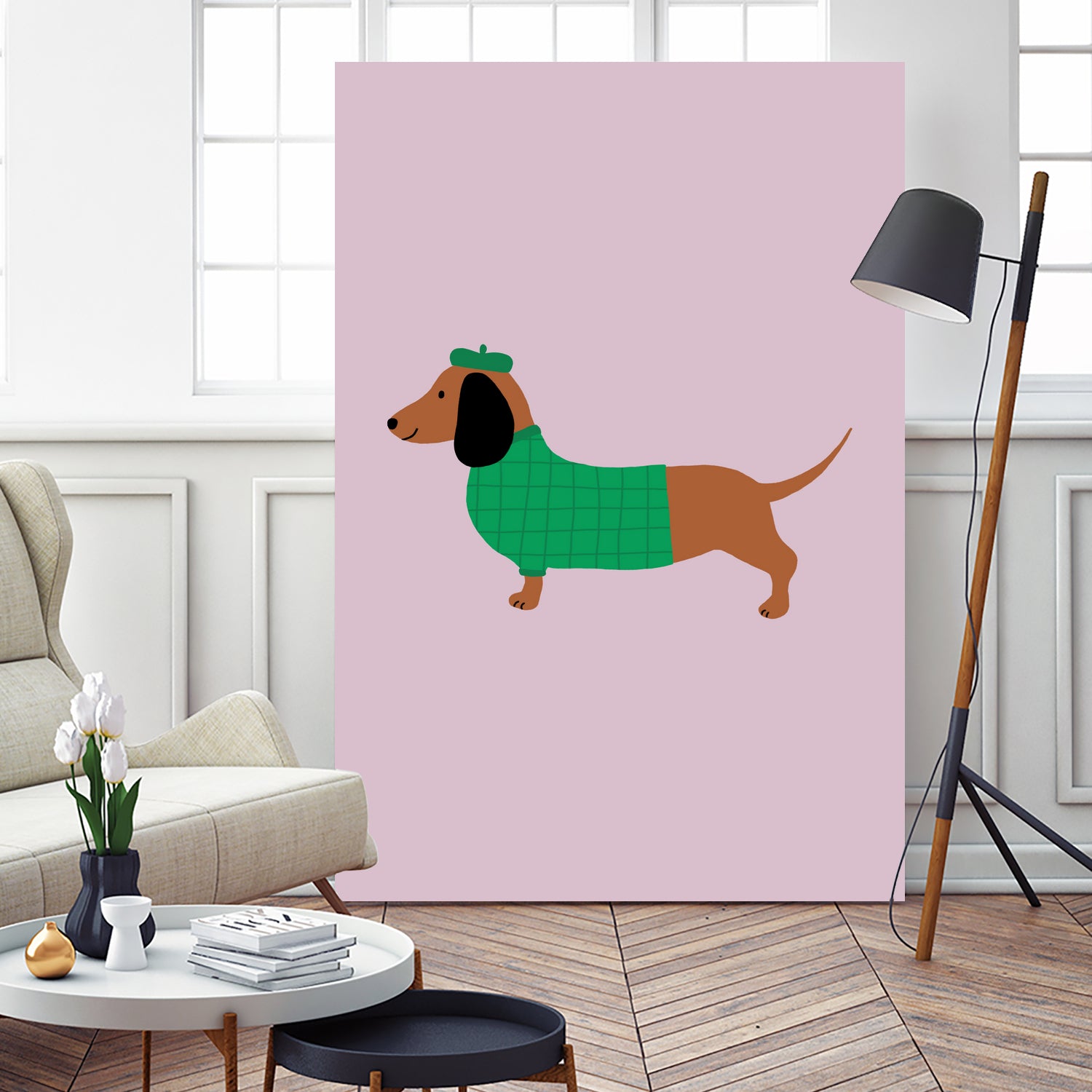 Dachshund by Maren Gross on GIANT ART - animals dog