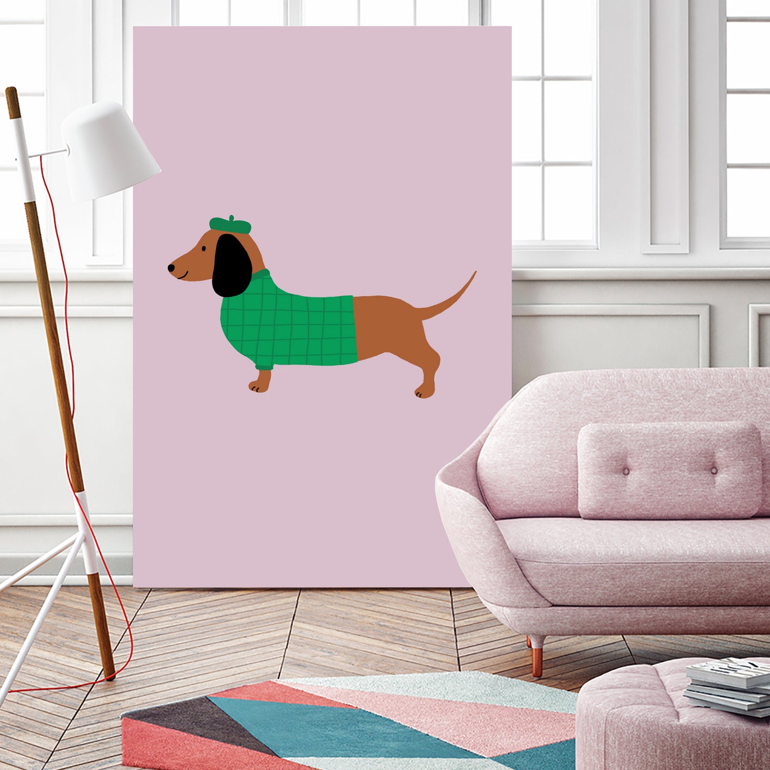 Dachshund by Maren Gross on GIANT ART - animals dog