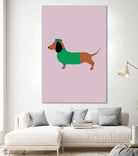 Dachshund by Maren Gross on GIANT ART - animals dog