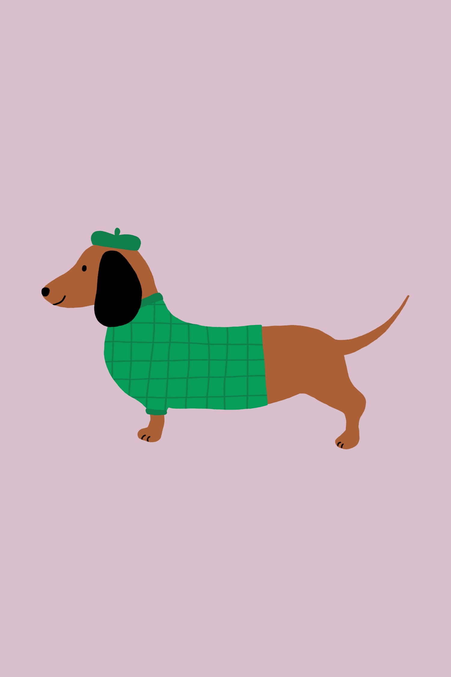 Dachshund by Maren Gross on GIANT ART - animals dog