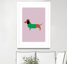 Dachshund by Maren Gross on GIANT ART - animals dog