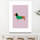 Dachshund by Maren Gross on GIANT ART - animals dog