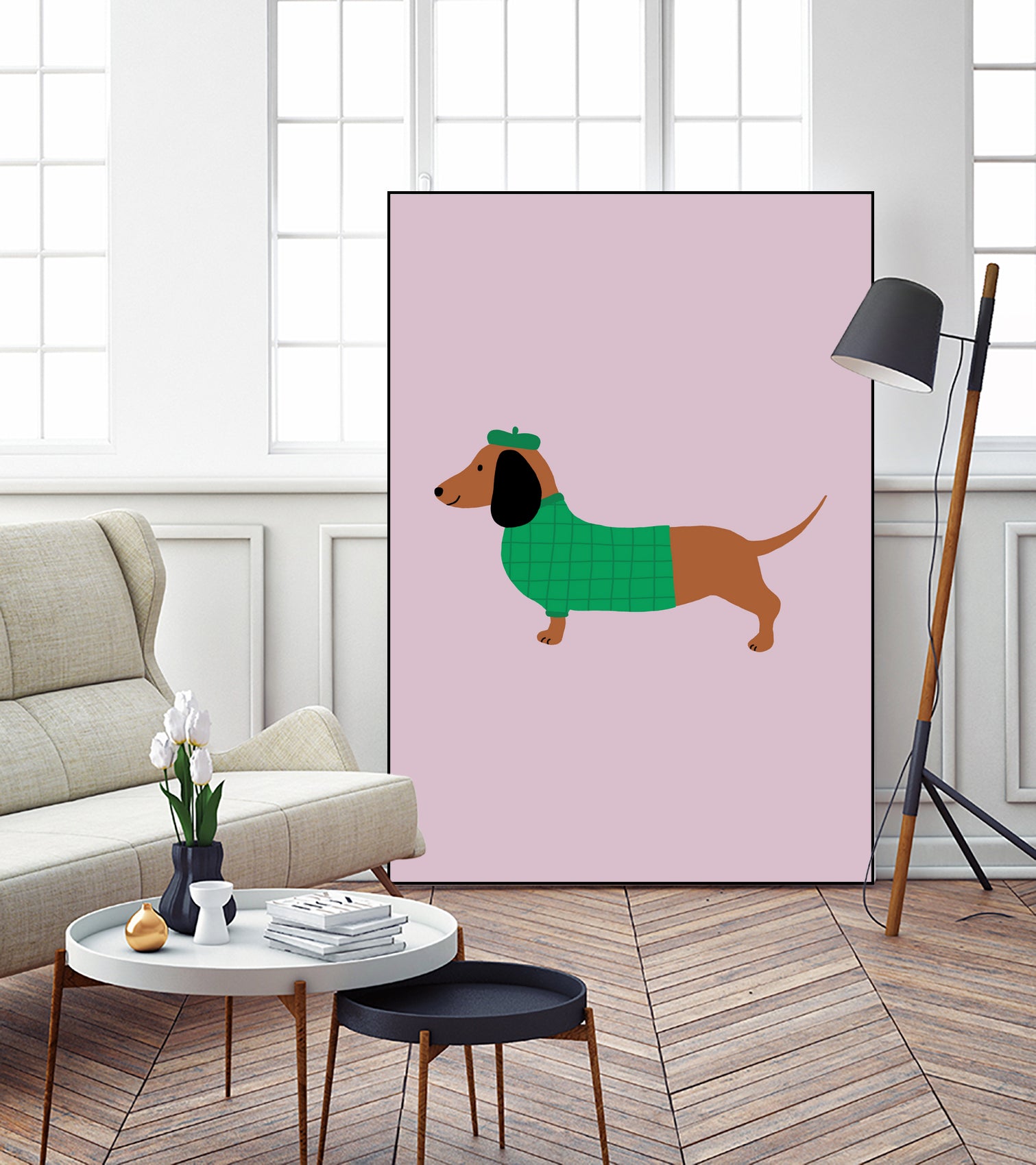 Dachshund by Maren Gross on GIANT ART - animals dog